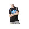 adidas Originals Letter Print Logo Casual Round Neck Short Sleeve T-Shirt Men Tops Black BQ0913