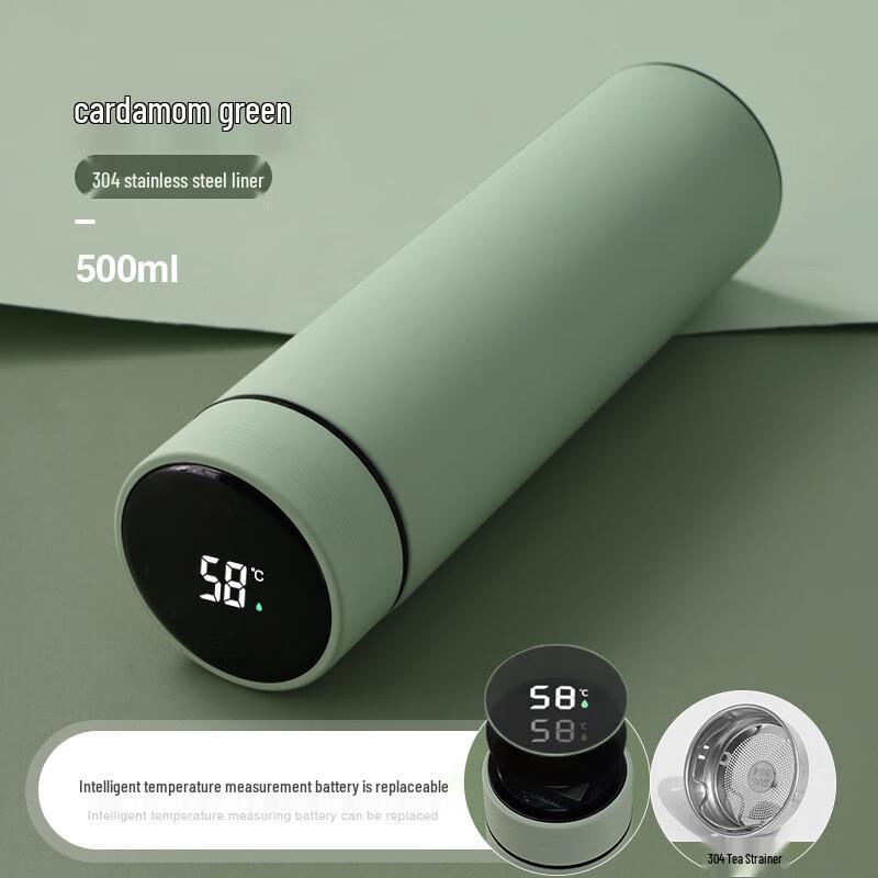 Smart Insulated Stainless Steel Water Bottle