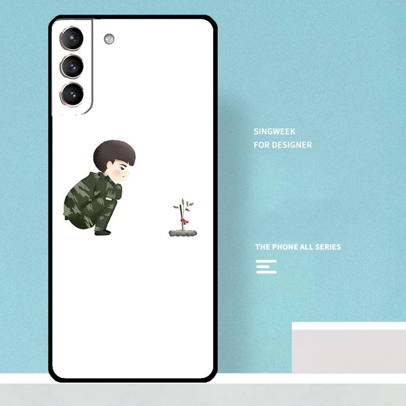 Crash Landing On You Case For Samsung Galaxy S24 Ultra S20 S21 S22 S23 S25 Ultra S9 S10 Plus S25 FE Phone Cover