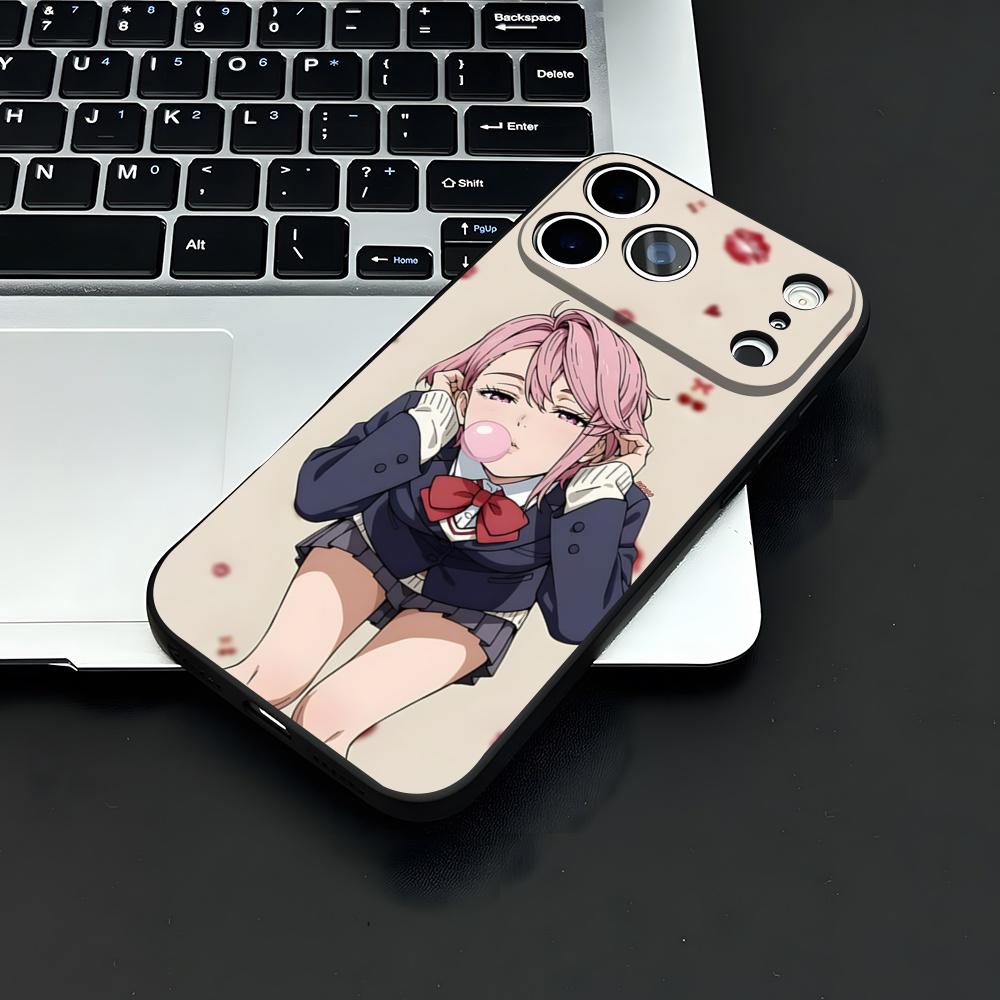 ANIME D-Dandadans Phone Case For IPhone 17 Air 16 E Pro Max 15 14 13 Mini 12 Pro 11 Max Plus Black Soft Shell