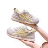 2025 New Mesh Breathable Sneakers Women's Summer Little White Mesh Shoes Lightweight Soft-soled Forrest Gump Training Running Shoes