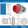 Waterproof Industrial Plug Socket Connector IP67 - 16A/32A, 3/4/5 Pin