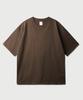 JEMUT Effect Regular Short Sleeve T-Shirt Brown Oyst2624