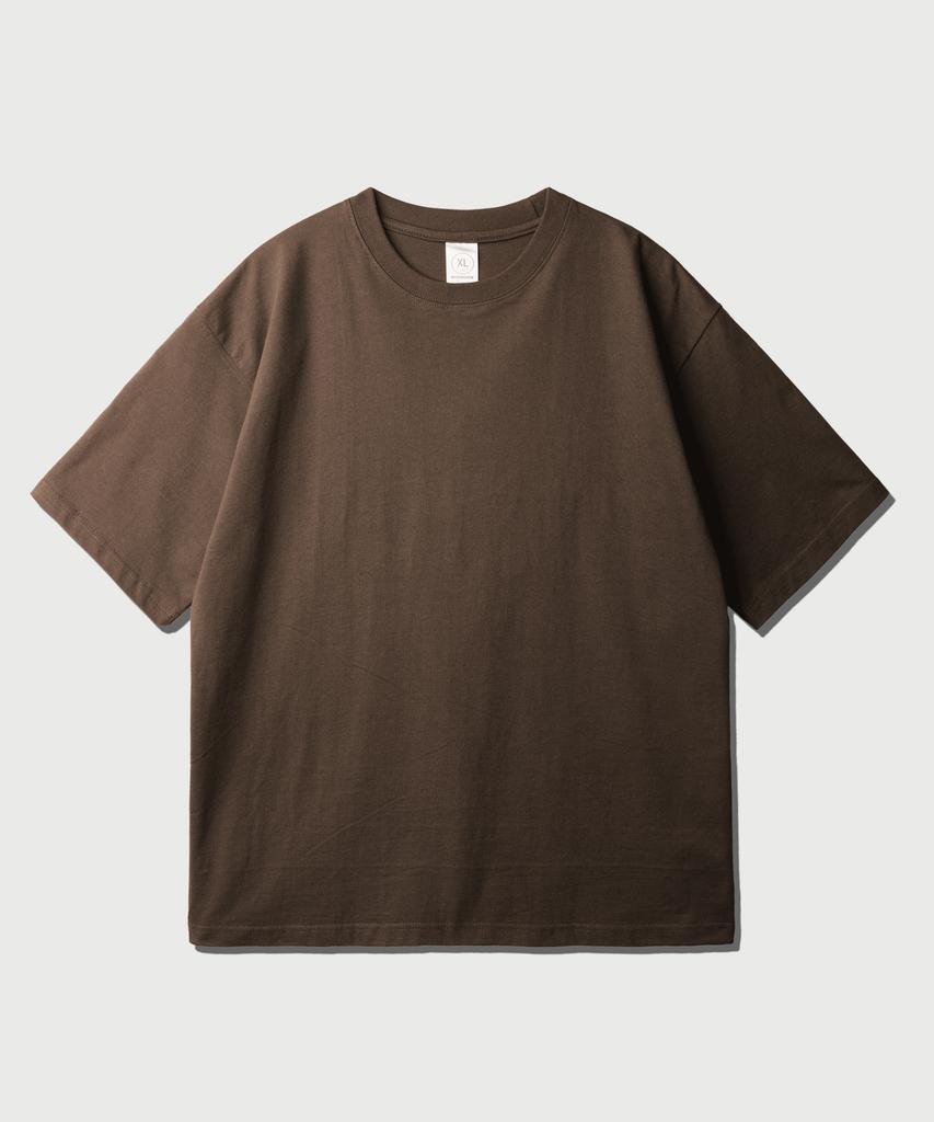 JEMUT [2Pack] Effect Regular Short Sleeve T-Shirt Oyst2624 (A Type)