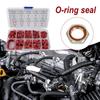 351pcs Silicone O-ring Set With Box, 10 Sizes Oil Heat Resistant For Cars Pipelines Circular Rubber Sealing Ring Gasket Pad