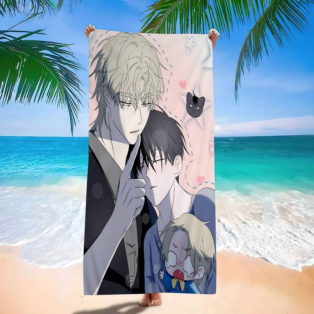 Niedrigwasser in der Dämmerung Anime Anime Strand Schwimmtuch Weiches Saugfähiges Waschlappen Kindergeschenke Für Kinder Reisen Camping Fitnessstudio