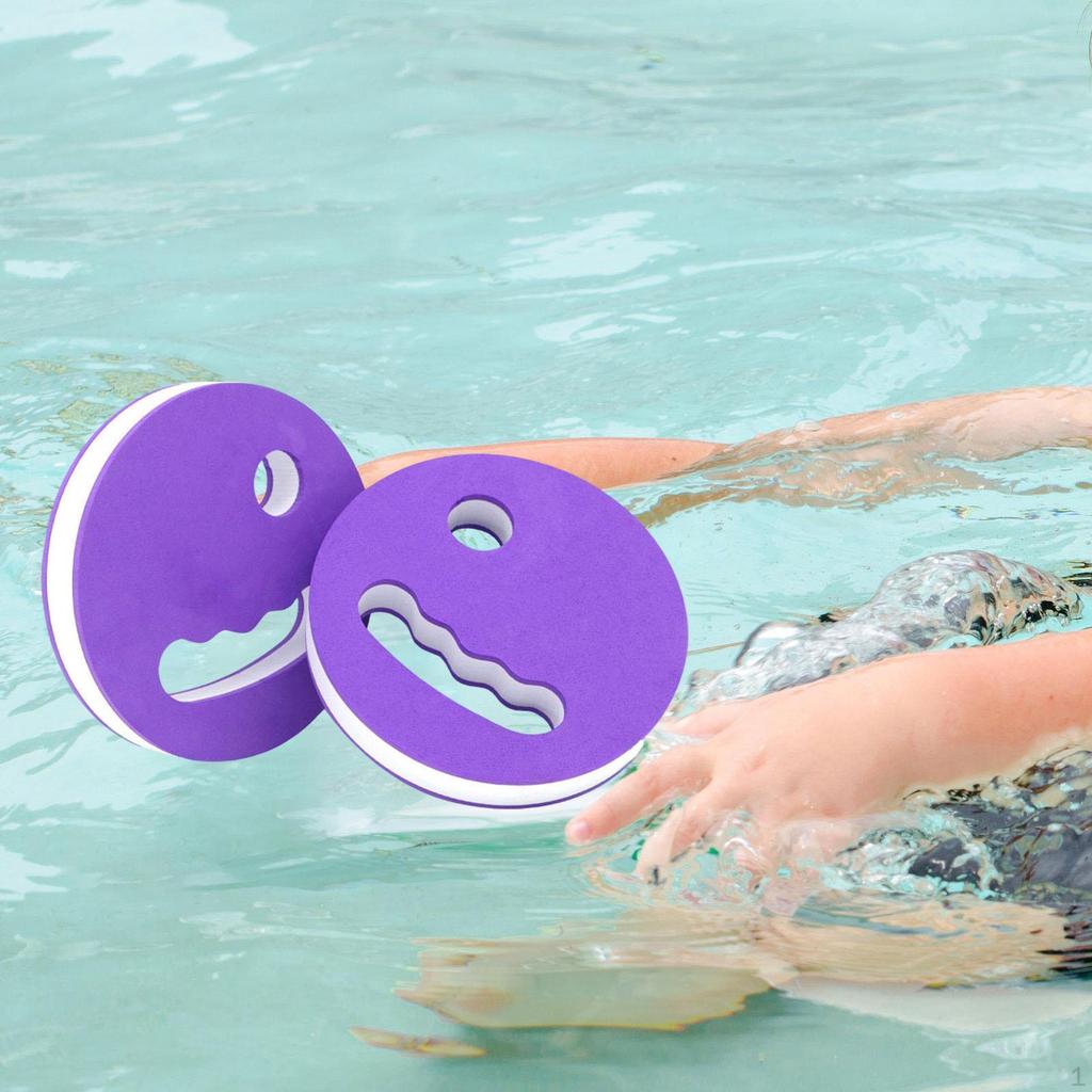 2 Stück Wasserübungs-Scheiben Durchmesser 6,3 Zoll Schwimm-Aerobic-Ausrüstung für Erwachsene Poolschwimmen Männer