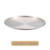 201 Stainless Steel Extra Thick Round Serving Plate