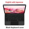 Magnetic Bluetooth Keyboard Case for iPad 10/11 Magic Keyboard 10.9 inch - Supports Russian, Japanese, Korean, and German