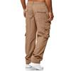 2024 Men's Versatile Multi-Pocket Cargo Pants – Casual Loose Straight Leg Fashion Trend