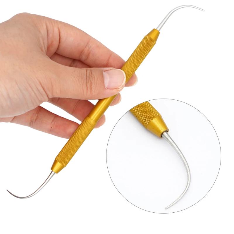 Durable And Safe Dentist Sculpture Knife Wax Cutting Tools Porcelain And Ceramic Mixing Spatula Knife Blade Dental Laboratory Tool 1 Pcs