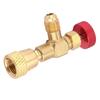 Air Conditioning Safety Valve 516in To 516in Thread R42410 Refrigerant Charging Valve Liquid