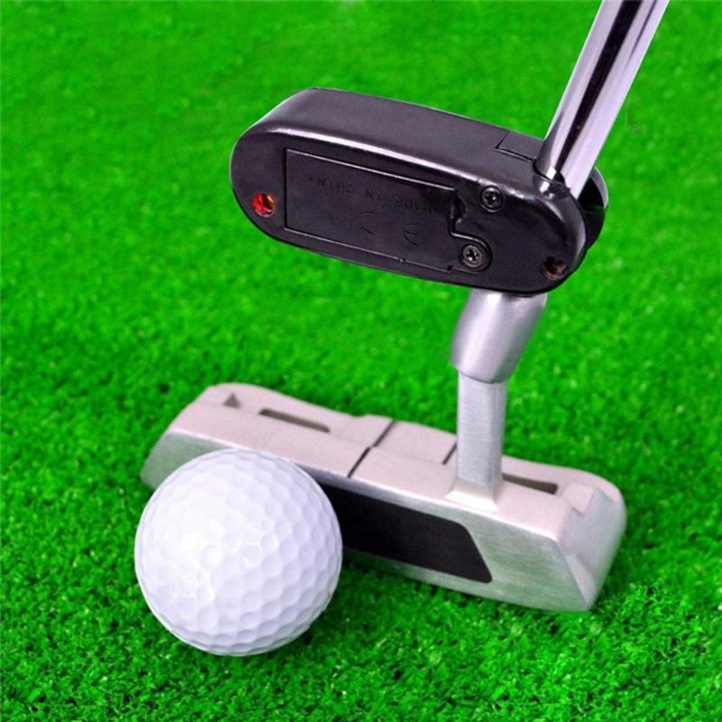 Putter da Golf Mirino Laser Puntatore Ausili per l'Allenamento del Golf Pratica del Putt Correttore del Piano di Swing Indicatore di Postura Laser