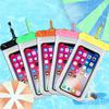 1 Set Wasserdichte Telefon Tasche Touchscreen Wasserdichte Anti-kollision Transparent Zelle Hone Wasserdichte Tasche Wasser Sport