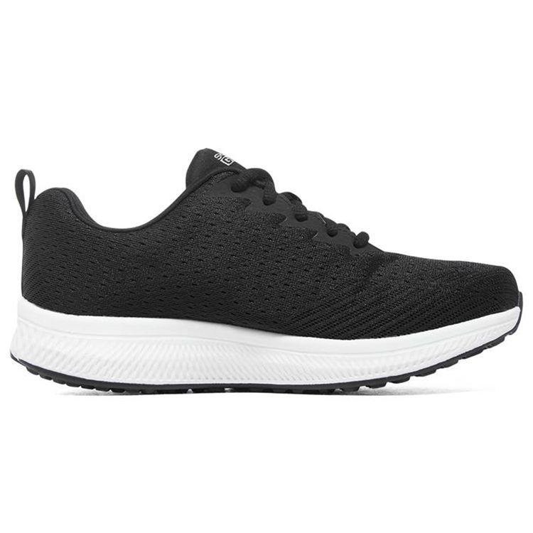 Skechers Go Run Consistent Comfortable Low Top Running Shoes Women Sneakers Black White 128286-BKW