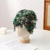 Women's Camouflage Knit Balaclava Hat - Spring/Autumn, Wool, Warm, Hip Hop Style for Couples