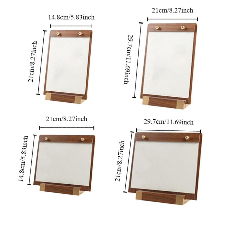 A4/A5 Table Sign Holder Horizontal/Vertical Menu Flyer Paper Stand  Wedding