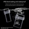 Outdoor EDC Transparent Cigarette Case Waterproof Cigarettes Box Holder Cigarette Box for Men Women