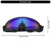 Reinforced ABS Frame Cycling Goggles UV400 Protective Eyewear Windproof Dustproof Design For Extreme Outdoor Adventures