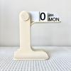 1pc Modern Minimalist Style Plastic Creative Perpetual Calendar, Desk Calendar, Office Desktop Decoration, New Home Decoration