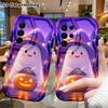 Phone Case: 2D flat, suitable for Samsung Galaxy A34 A35 M05 M06 S20 S22 S21 FE Plus 5G protective cases, Halloween little ghost, Christmas and Hallow