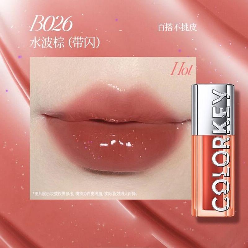 COLORKEY - Watery Sparkling Lip Gloss - 4 Colors