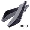 Universal Car Front Rear Bumper Strip Spoiler Diffuser Splitter Scratch Protector Carbon Fiber Winglets Side Skirt Extension