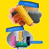 Small Yoga Foam Roller Key Accessory Stylish And Practical Key Pendant Suitable For Gym Bags And Personal Style