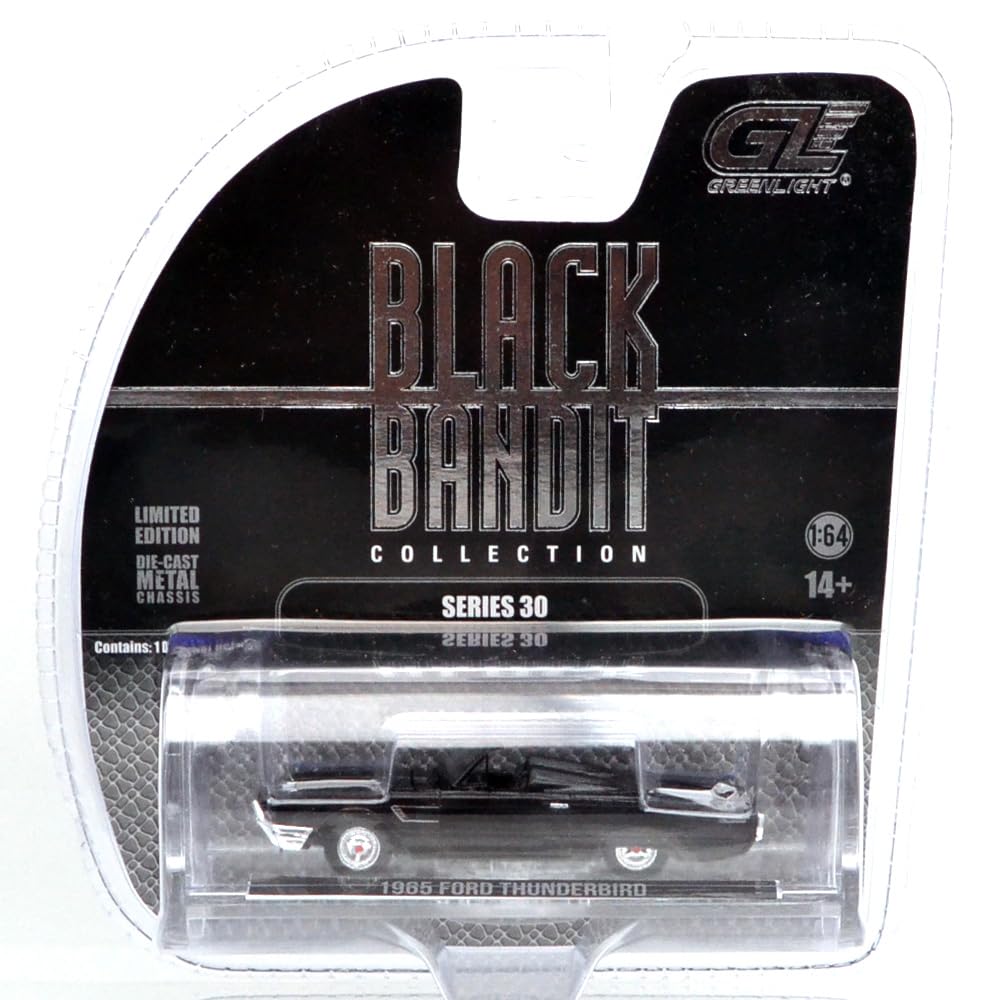 Greenlight 1/64 СЕРИЯ BLACK BANDIT 30-1965 FORD THUNDERBIRD