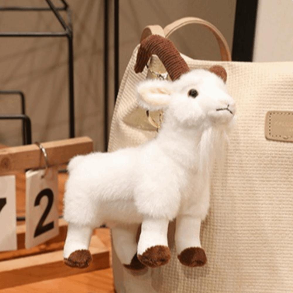 Big Horn Goat Goat Plush Toy Plush Stuffed Doll Cute Animal Figurine  Party Layout