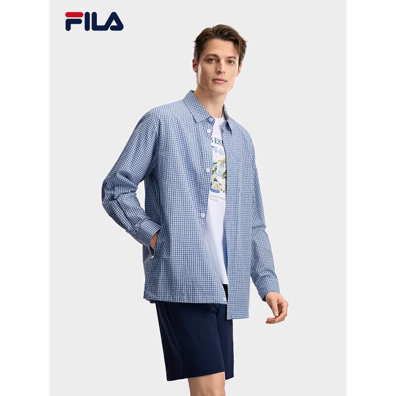 FILA Men s Plaid Long Sleeve Shirt XL