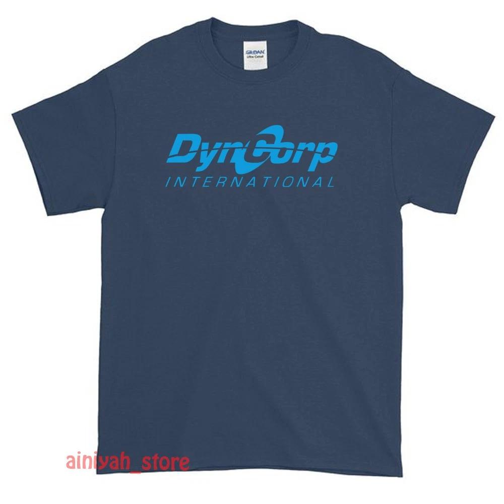 New Dyncorp Famous Company Logo Men s Funny T shirt USA Size S-XXL 4XL