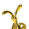 Figurine for Living Room Coffee Table, Mini Electroplated Girls