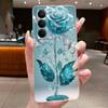 Silikonhülle Für Realme P3 Lite Hübsche Blumen Schmetterling Schutzhülle TPU Weiche Rückseite Fundas Für Realme P3 Lite 4G Handyhülle