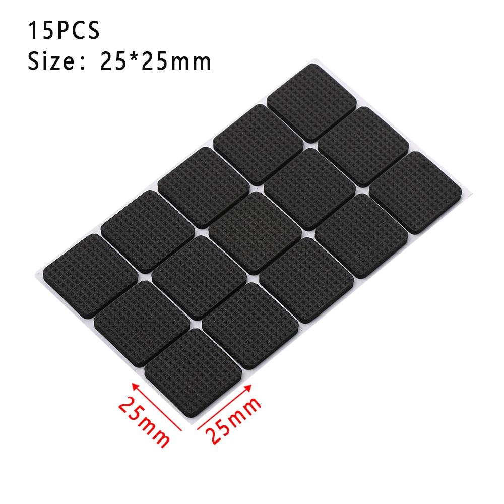 1-24PCS Anti Slip Bumper Damper Furniture Leg Feet Rug Felt Pads Thickening Self Adhesive Mat Chair Table Protector Anti Noisy