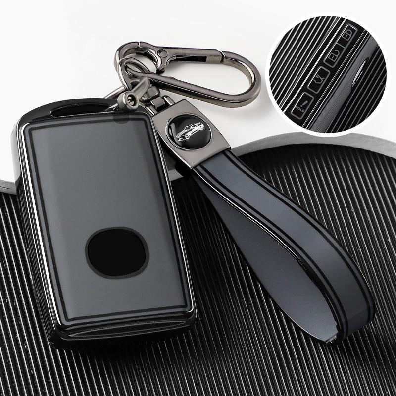 For Mazda 3 Alexa Cx30 Cx-30 Cx-4 Cx-5 Cx5 Cx-8 Cx8 Cx-9 Cx9 Car Key Cover Case Protection Shell Keychain Accessories 4 Buttons