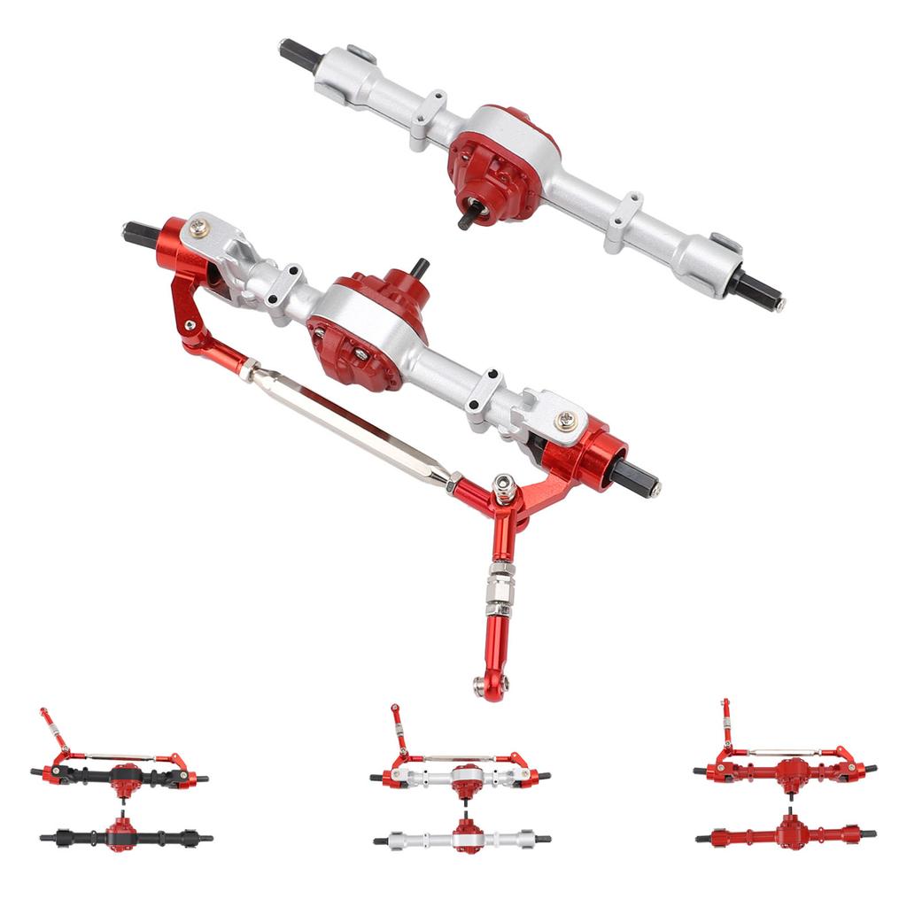 Metal Gear Axle Set Front and Rear Axle Replacement for D90 D91 D96 D99S MN90 MN96 MN99 MN99S FJ45 1
