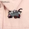 Horror Animated Movies Enamel Pin Skeleton Monster Halloween Brooch Lapel Backpack Badge Jewelry Gift For Friends