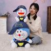 Adorable New Plush Toy Doraemon Doll With Hat Featuring Fun Cartoon Design For Kids