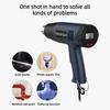Dual Voltage High-Power Heat Gun: 110V US & 220V EU Handheld for Drying, Film Baking, and Heat Shrink Applications
