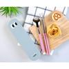Bonaire Pastel Junior Kids Vacuum Chopsticks + Spoon + Case Set, Pink, Korean Popular Tableware