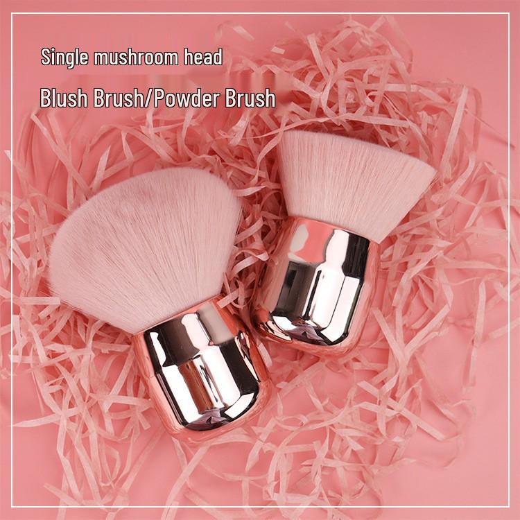 

Japanese Nail & Loose Powder Brush - Large Mushroom Design Blue