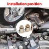 Emergency Throttle Cable Repair Kit Solderless Nipple Screw Clamp Bolt Wire Stop For Motorcycle Scooter Dirt Bike ATV Set Part