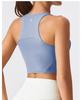 High-Intensity Racerback Nude Feel Slimming Sports Vest