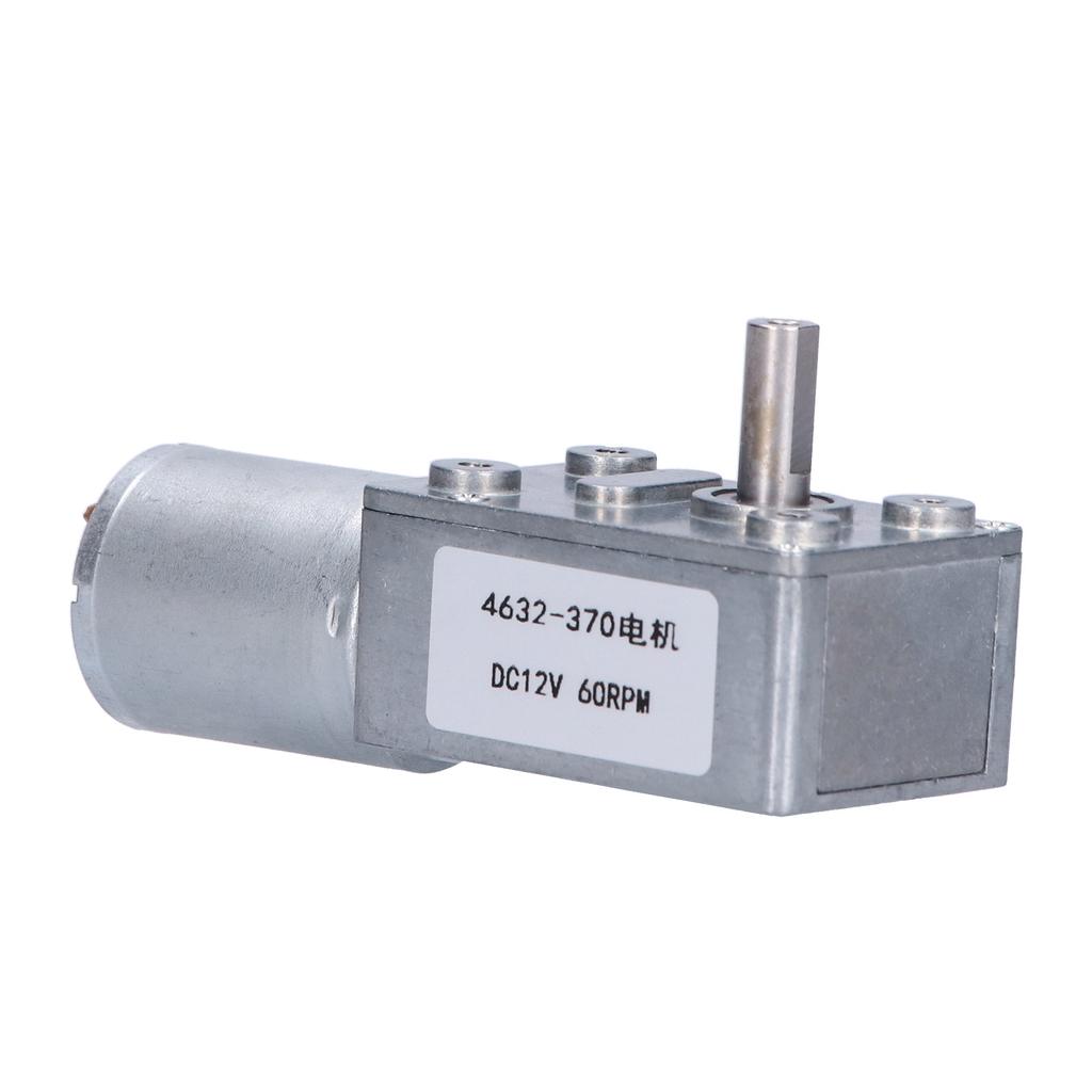 Κινητήρας Σκωληκοειδούς Τροχού Τουρμπίνας Τουρμπο Μειωτήρας Άξονας Μείωσης Εξοπλισμός 60RPM DC12V 4632370
