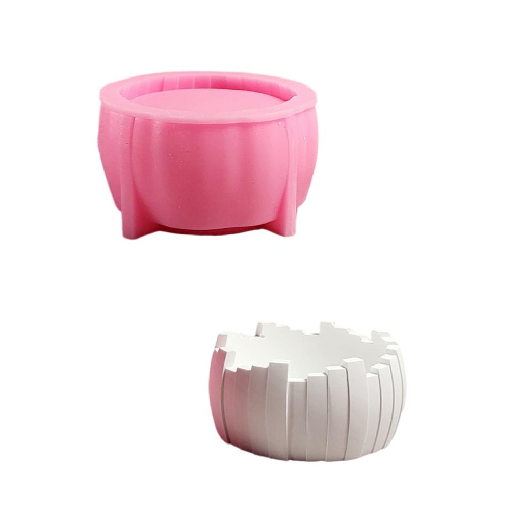 Multipurpose Flexible Silicone Mold Accessory for Innovative Irregular Plaster Crafting and Decorative Displays