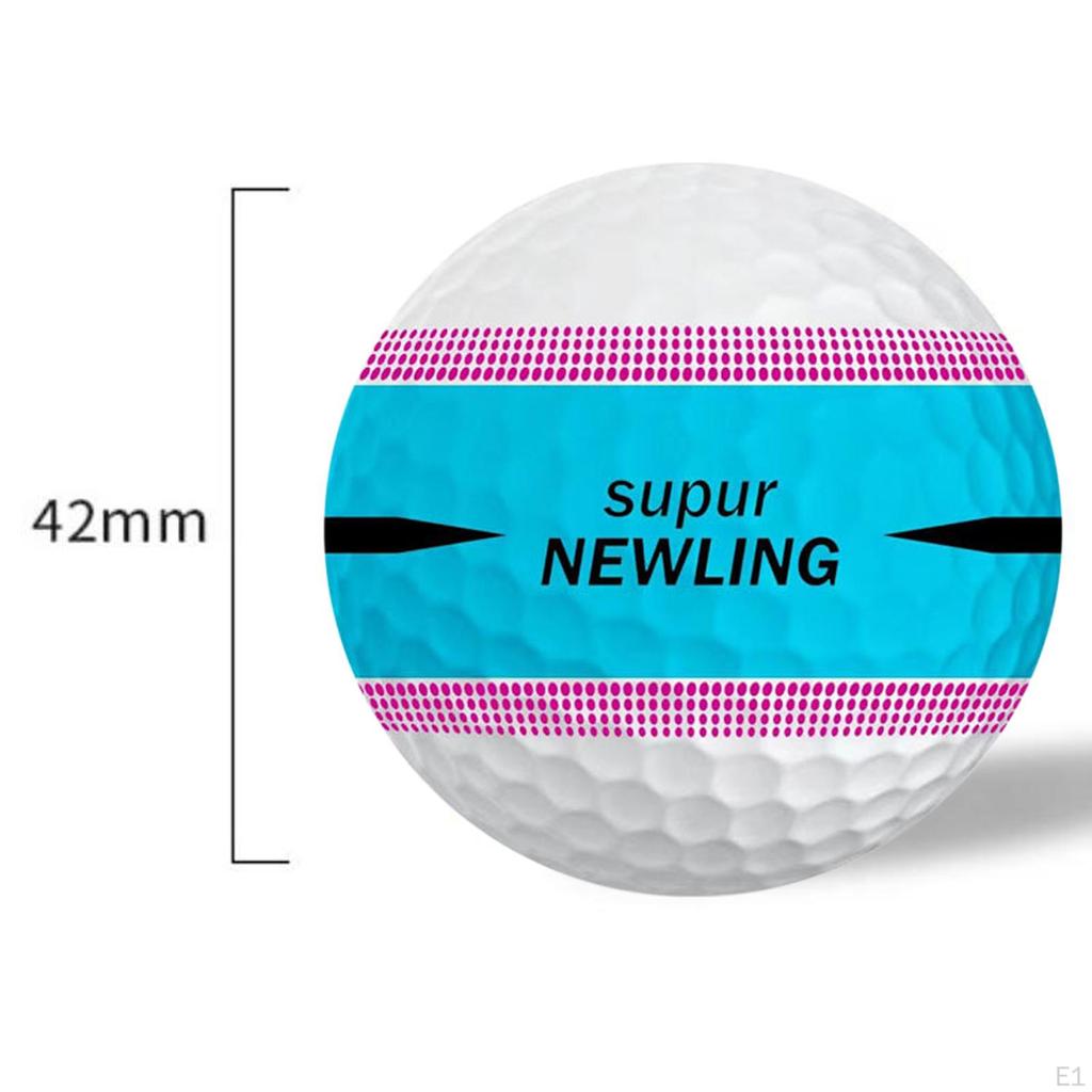 Golf Ball 3 Layer Competition Game 1.65'' Practice Training for Yard Play