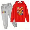 Kids' Hoodie and Pants Set for Boys and Girls - Anime Character Sweatshirt, Spring and Autumn Kids' Outfit