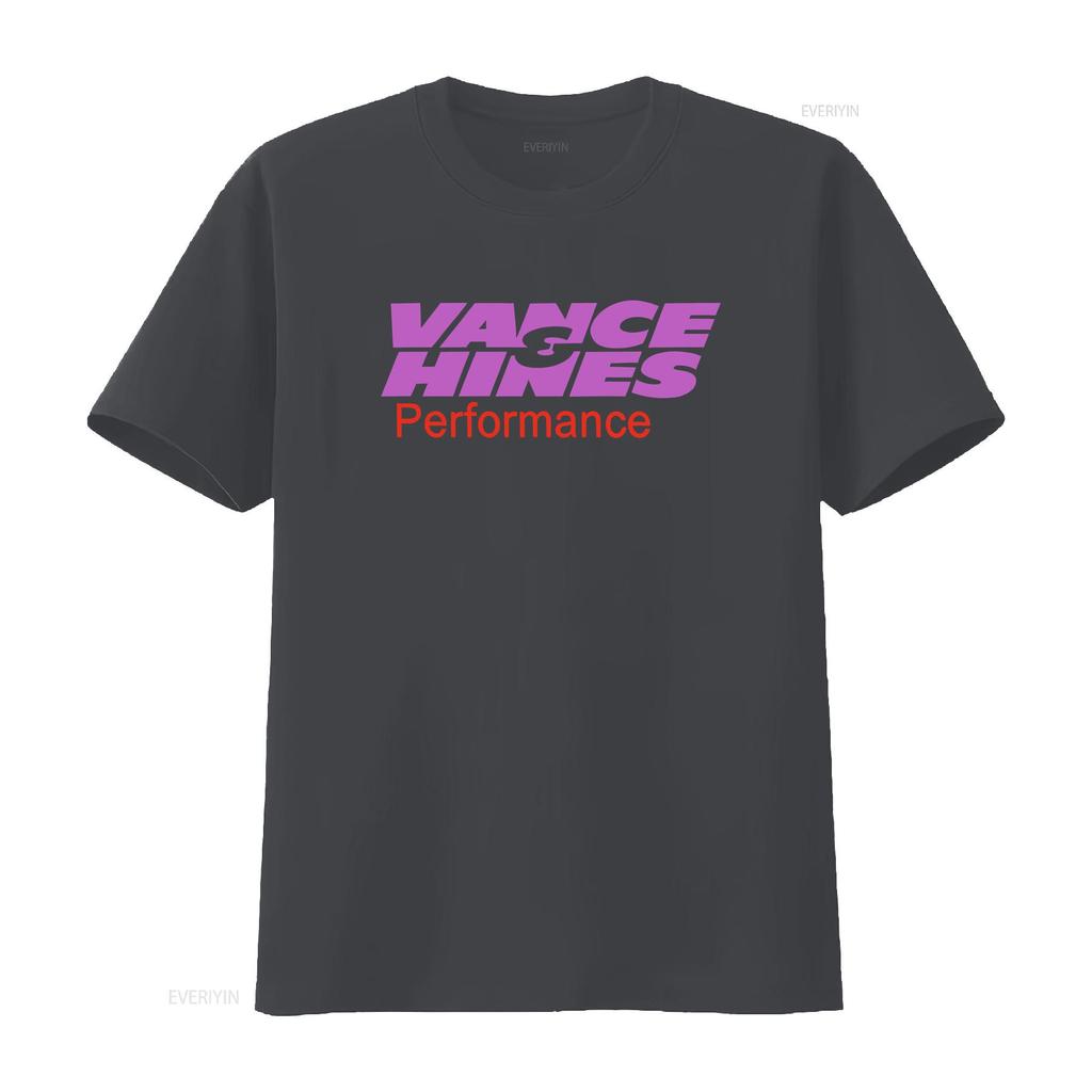 Vance Hines Perforunisexce Logo T Shirt Funny Size S To 5xl Vintage Washed Breathable Homme Casual Soft Top For Everyday Wear