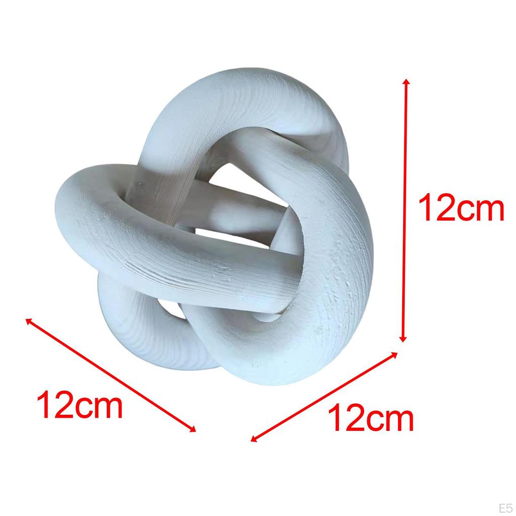 3 Kettenglied-Dekor Holz Holzknoten für Schlafzimmerdekoration